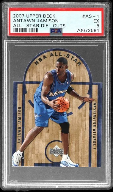 2007-08 Upper Deck Antawn Jamison All-Star Die-Cuts #AS-1 card image