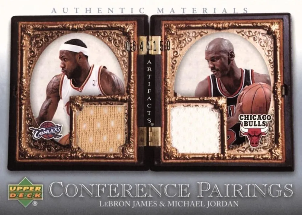 2007-08 Upper Deck Artifacts Lebron James Conference Pairings #CP-JJ card image