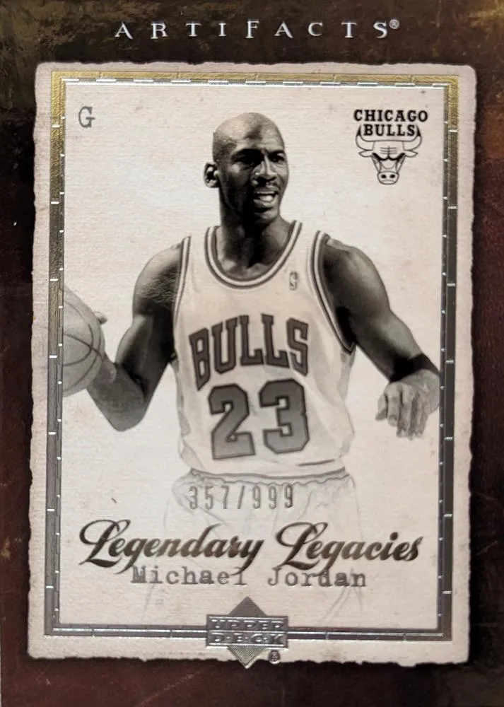 2007-08 Upper Deck Artifacts Michael Jordan #186 card image