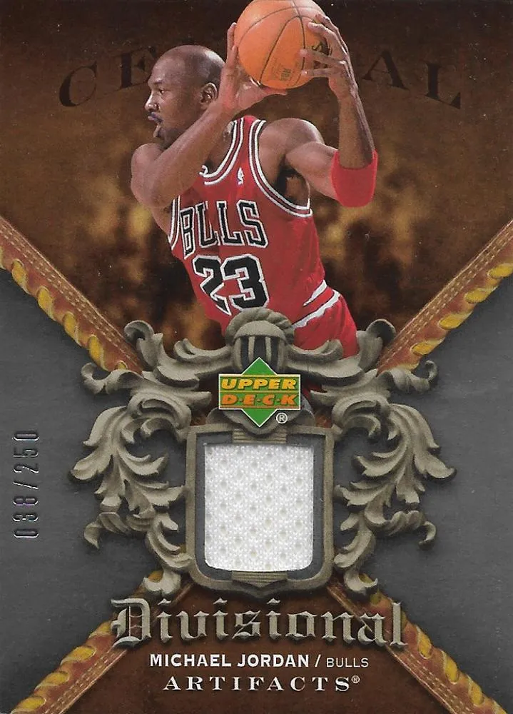 2007-08 Upper Deck Artifacts Michael Jordan Divisional Artifacts #DA-MJ card image