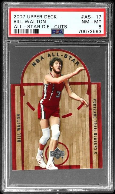 2007-08 Upper Deck Bill Walton All-Star Die-Cuts #AS-17 card image