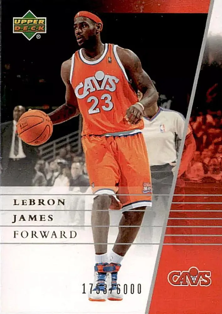 2007-08 Upper Deck Collectible Card Set Opti-Free Express/Rite Aid Lebron James #1 card image