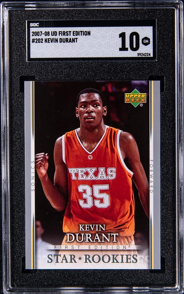 2007-08 Upper Deck First Edition Kevin Durant #202 card image
