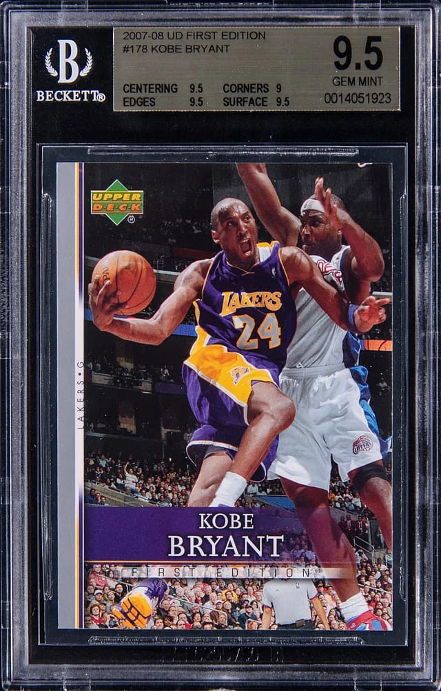 2007-08 Upper Deck First Edition Kobe Bryant #178 card image