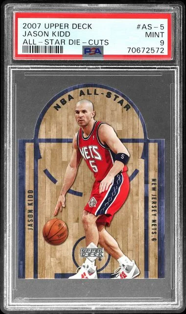 2007-08 Upper Deck Jason Kidd All-Star Die-Cuts #AS-5 card image