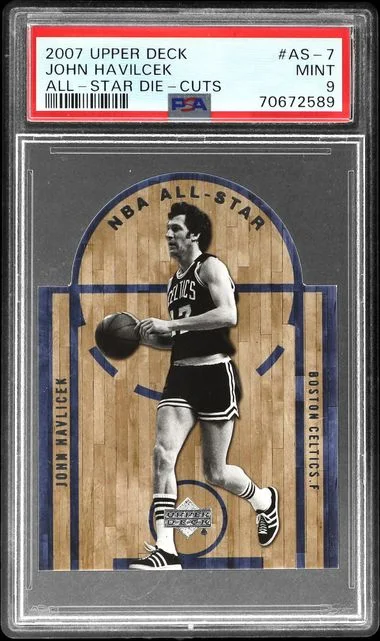 2007-08 Upper Deck John Havilcek All-Star Die-Cuts #AS-7 card image