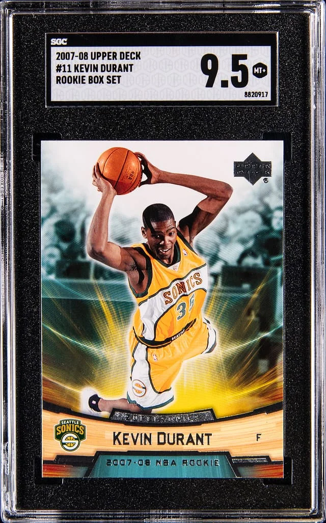 2007-08 Upper Deck Kevin Durant Box Set #11 card image
