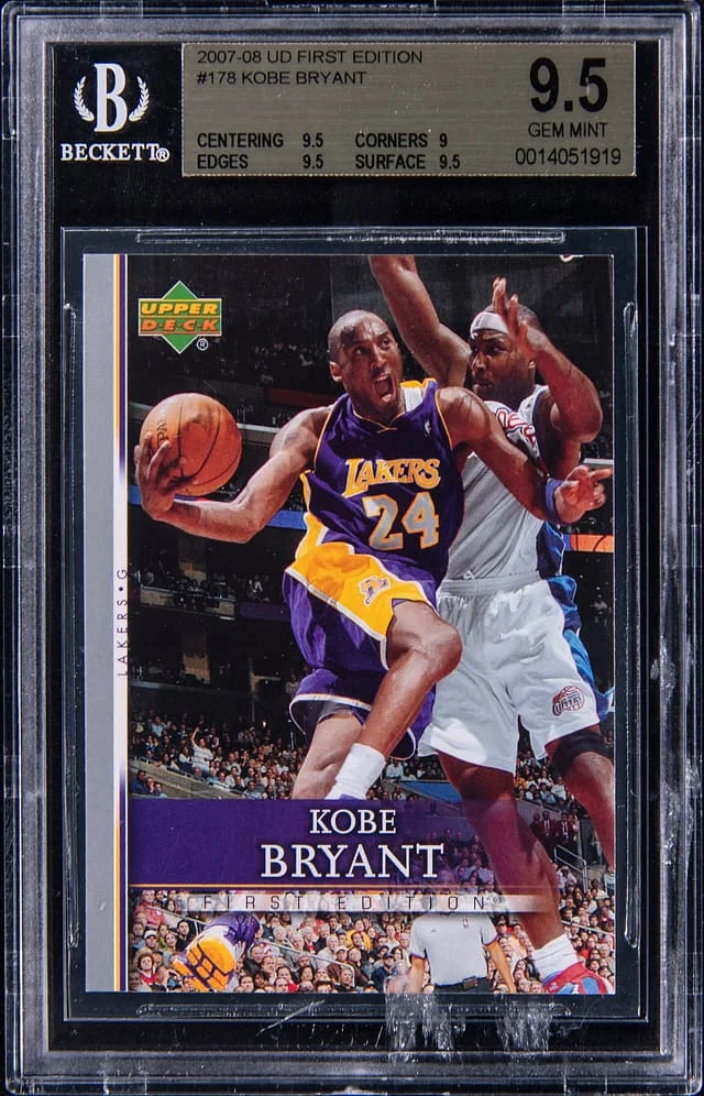 2007-08 Upper Deck Kobe Bryant #178 card image