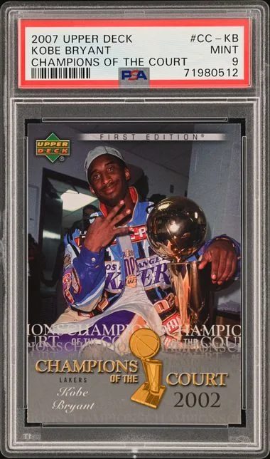 2007-08 Upper Deck Kobe Bryant Champions Of The Court #CC-KB card image