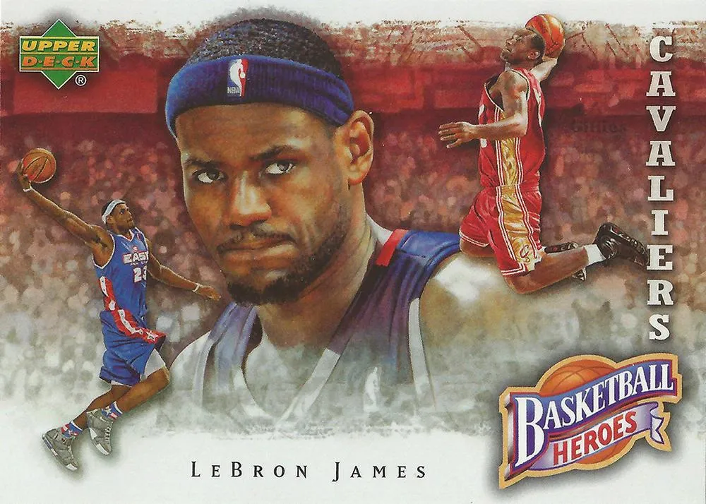 2007-08 Upper Deck Lebron James Basketball Heroes: #LJ-1 card image
