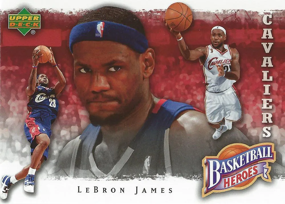 2007-08 Upper Deck Lebron James Basketball Heroes: #LJ-10 card image