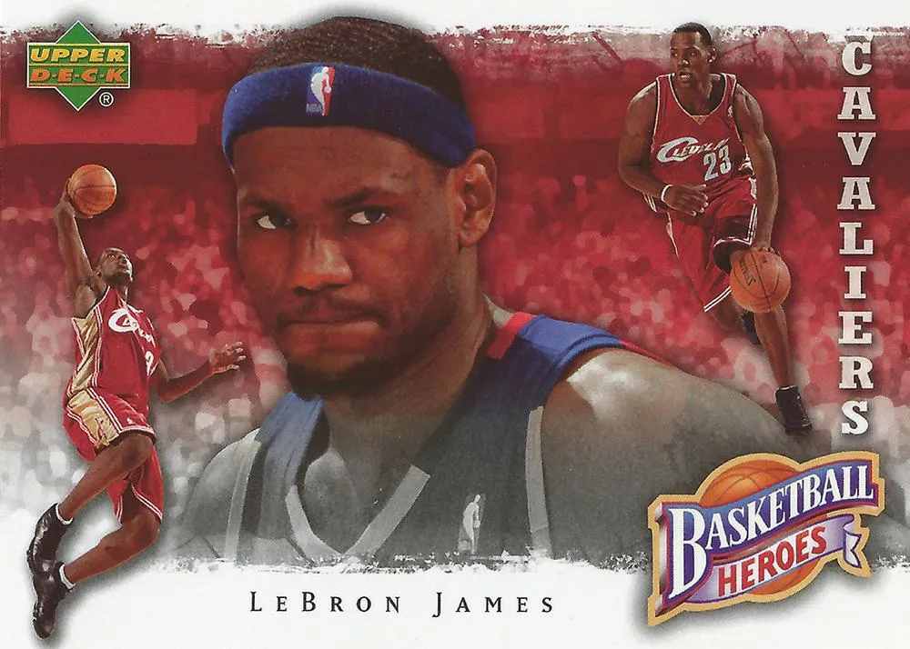 2007-08 Upper Deck Lebron James Basketball Heroes: #LJ-2 card image