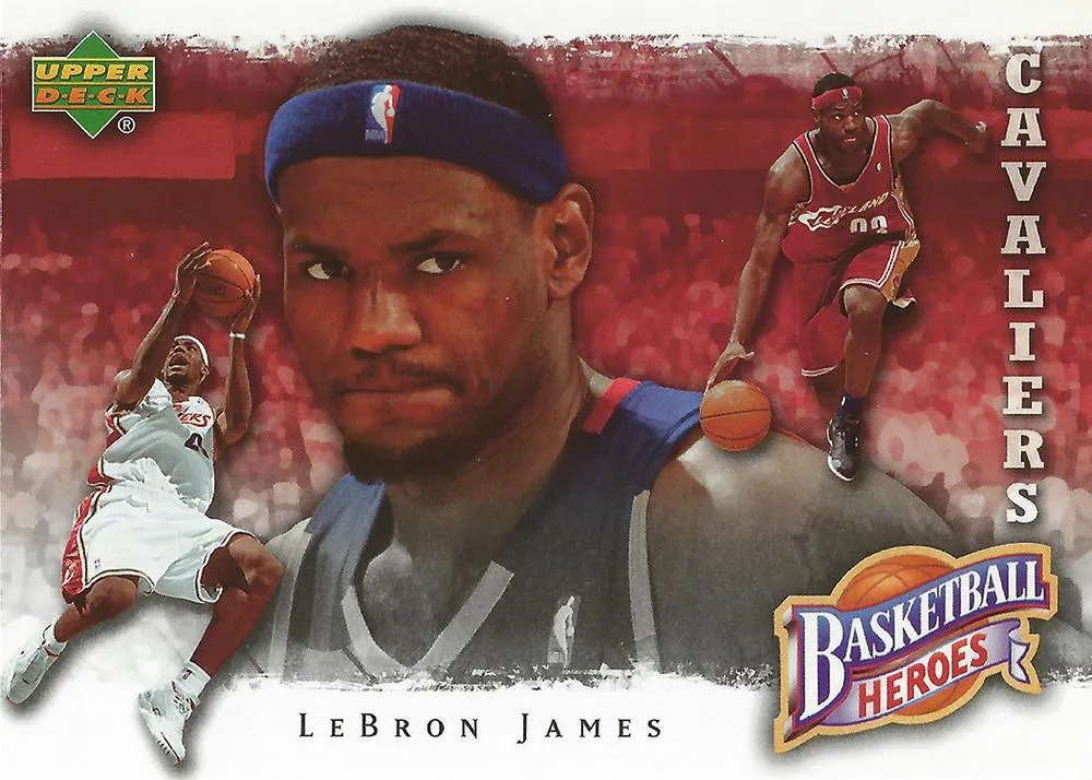2007-08 Upper Deck Lebron James Basketball Heroes: #LJ-3 card image
