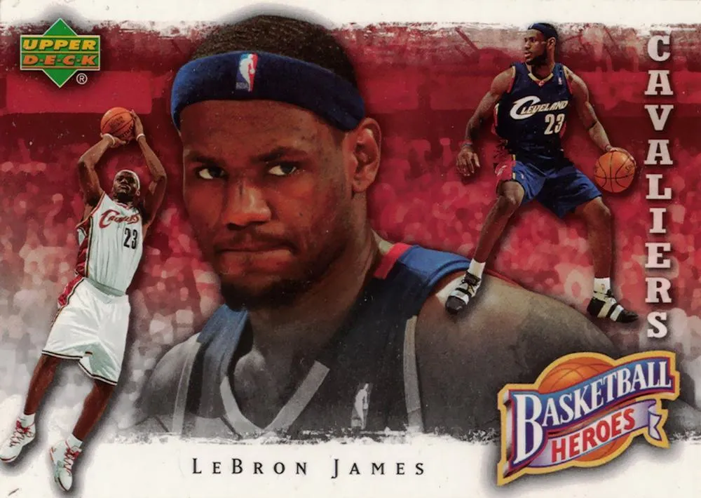 2007-08 Upper Deck Lebron James Basketball Heroes: #LJ-5 card image