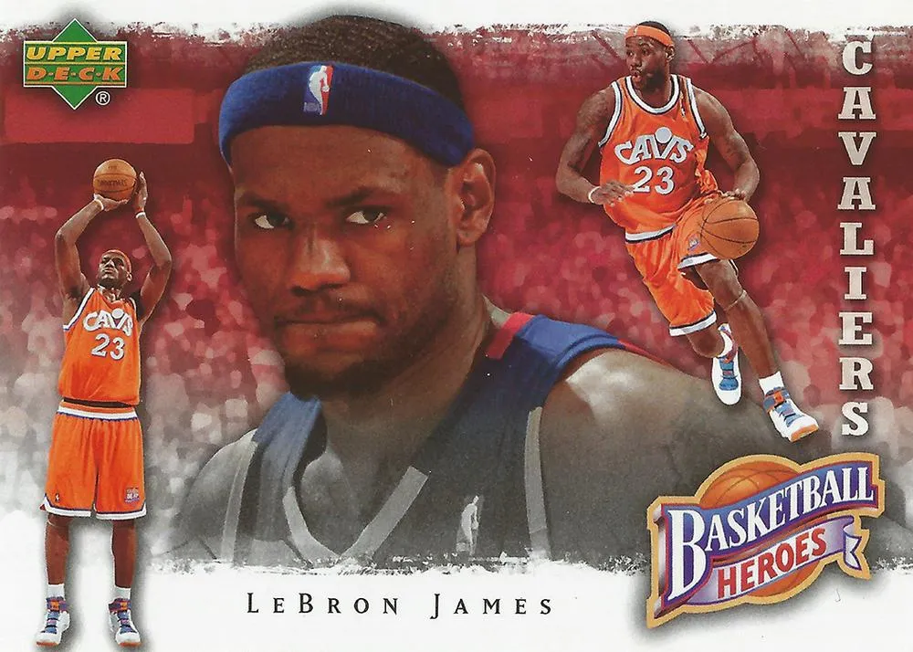 2007-08 Upper Deck Lebron James Basketball Heroes: #LJ-9 card image