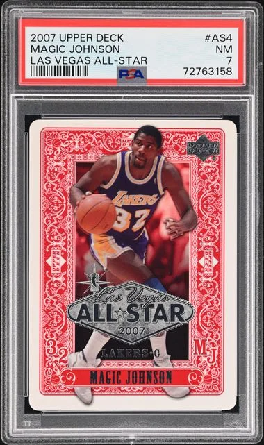 2007-08 Upper Deck Magic Johnson Las Vegas All-Star #AS4 card image