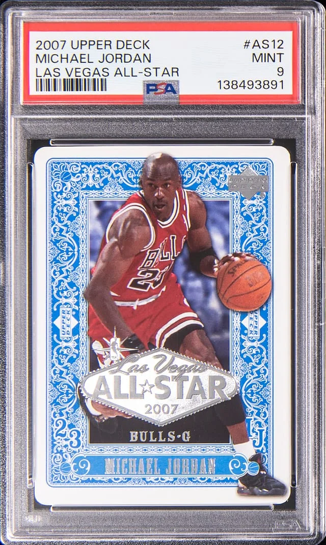 2007-08 Upper Deck Michael Jordan Las Vegas All-Stars #AS12 card image