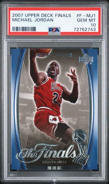 2007-08 Upper Deck Michael Jordan Finals #F-MJ1 card image