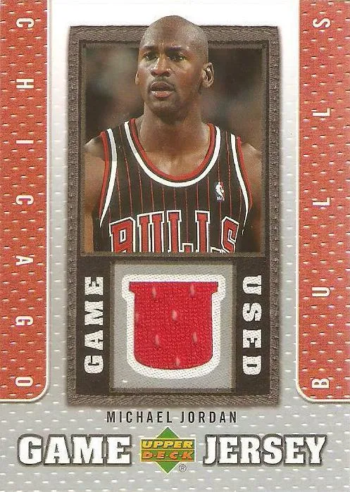 2007-08 Upper Deck Michael Jordan UD Game Jersey #GJ-JM card image