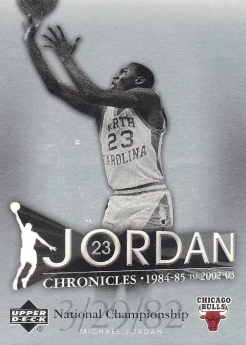 2007-08 Upper Deck Michael Jordan Jordan Chronicles #JC-1 card image
