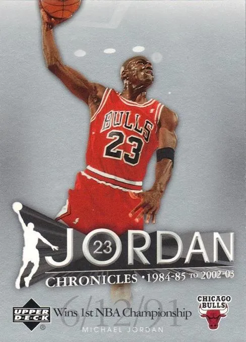 2007-08 Upper Deck Michael Jordan Jordan Chronicles #JC-11 card image