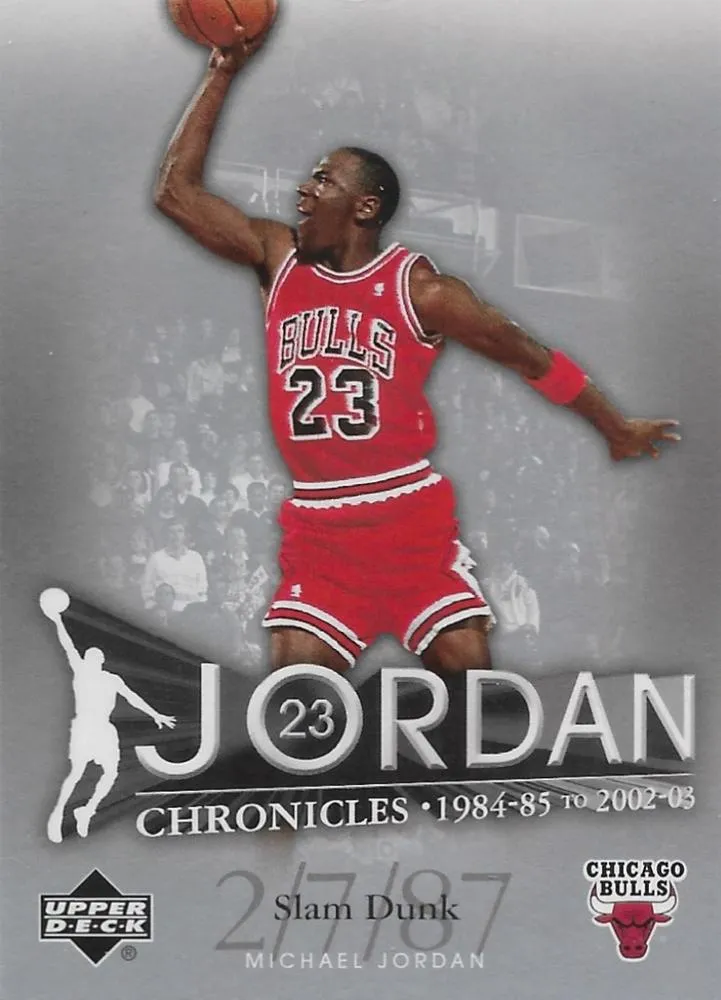 2007-08 Upper Deck Michael Jordan Jordan Chronicles #JC-5 card image