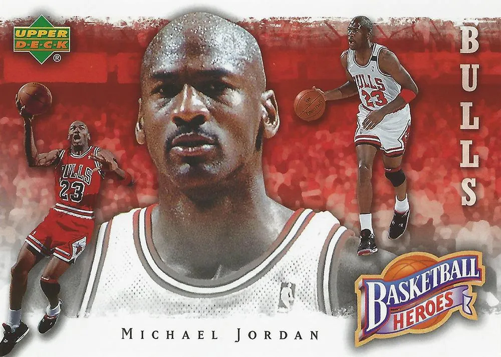 2007-08 Upper Deck Michael Jordan Basketball Heroes: #MJ-3 card image