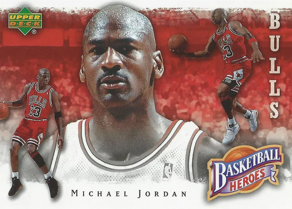 2007-08 Upper Deck Michael Jordan Basketball Heroes: #MJ-5 card image