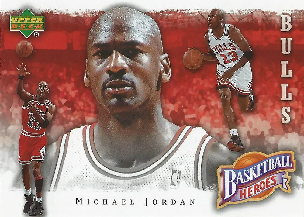 2007-08 Upper Deck Michael Jordan Basketball Heroes: #MJ-6 card image