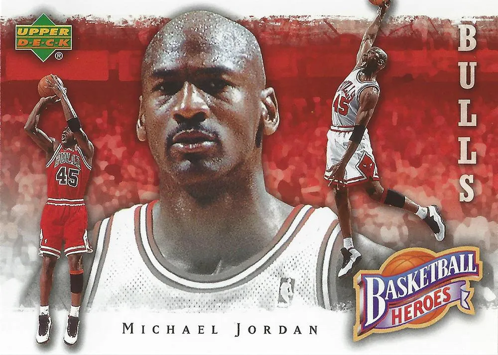 2007-08 Upper Deck Michael Jordan Basketball Heroes: #MJ-7 card image