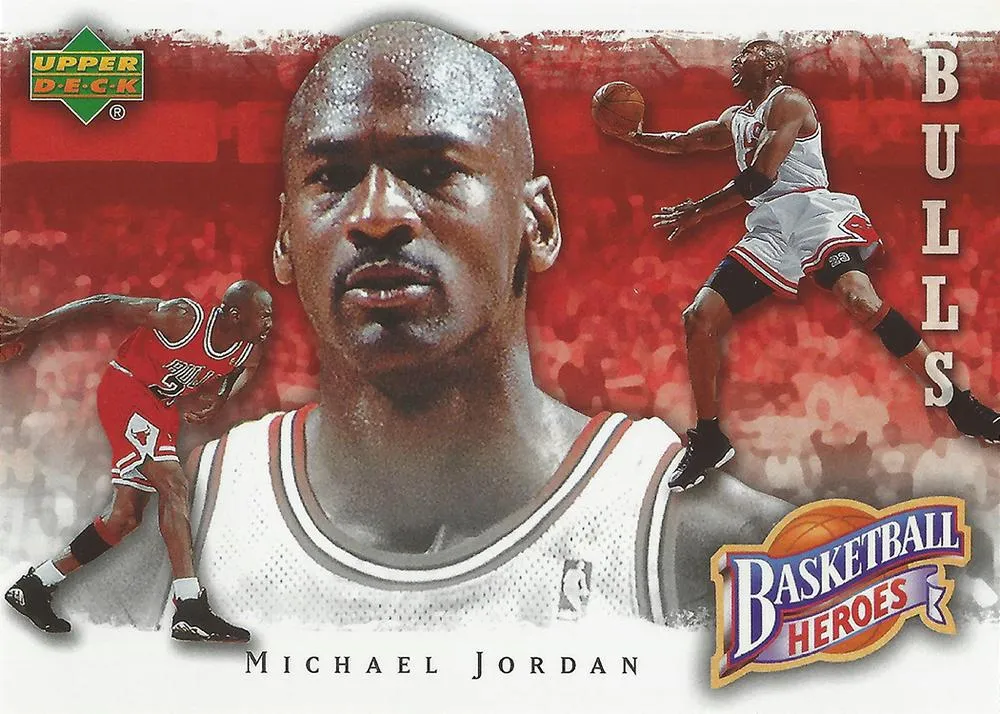 2007-08 Upper Deck Michael Jordan Basketball Heroes: #MJ-8 card image
