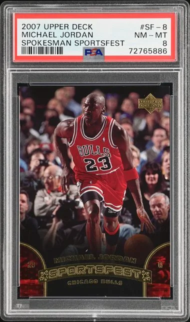 2007-08 Upper Deck Michael Jordan Spokesman Sportsfest #SF-8 card image