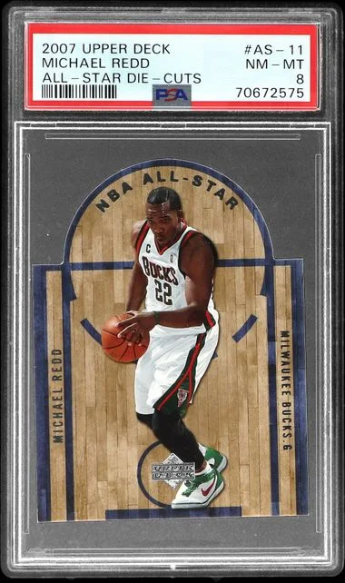 2007-08 Upper Deck Michael Redd All-Star Die-Cuts #AS-11 card image