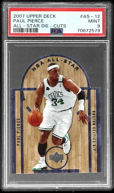 2007-08 Upper Deck Paul Pierce All-Star Die-Cuts #AS-12 card image