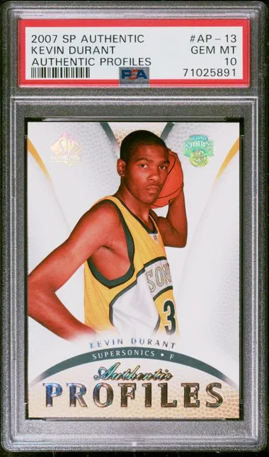 2007-08 Upper Deck SP Authentic Kevin Durant Profiles #AP-13 card image