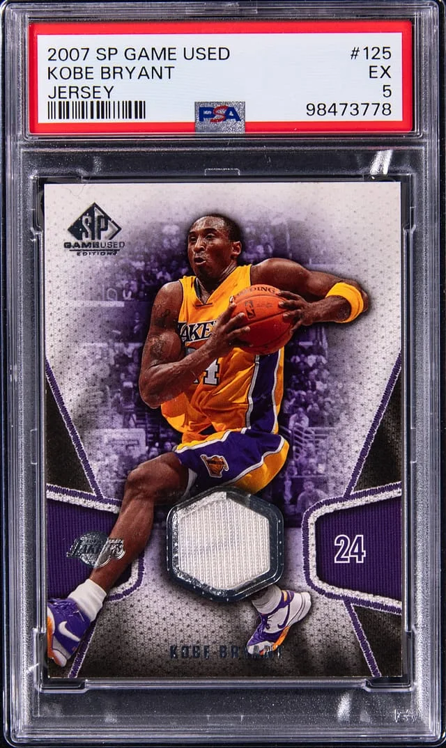 2007-08 Upper Deck SP Game Used Kobe Bryant Jersey #125 card image