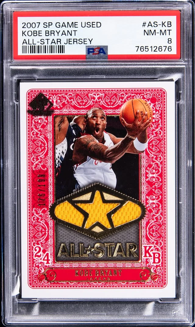 2007-08 Upper Deck SP Game Used Kobe Bryant All-Star Jersey #AS-KB card image