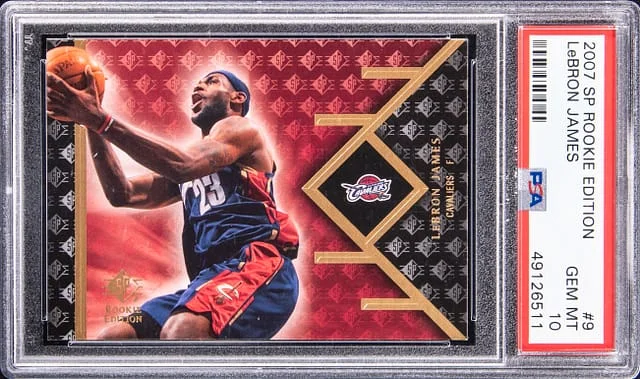 2007-08 Upper Deck SP LeBron James Edition #9 card image