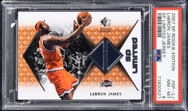2007-08 Upper Deck SP LeBron James Edition Limited Jersey #SP-LJ card image