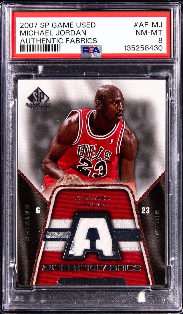 2007-08 Upper Deck SP Michael Jordan Game-Used Game-Used Authentic Fabrics #AF-MJ card image