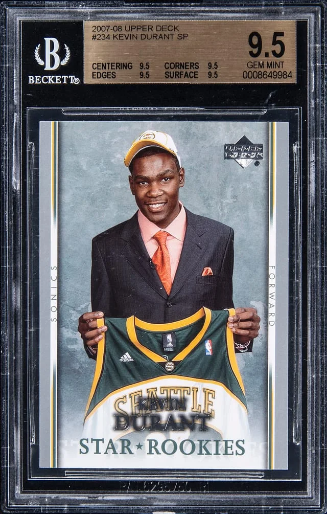 2007-08 Upper Deck Star Rookies Kevin Durant #234 card image