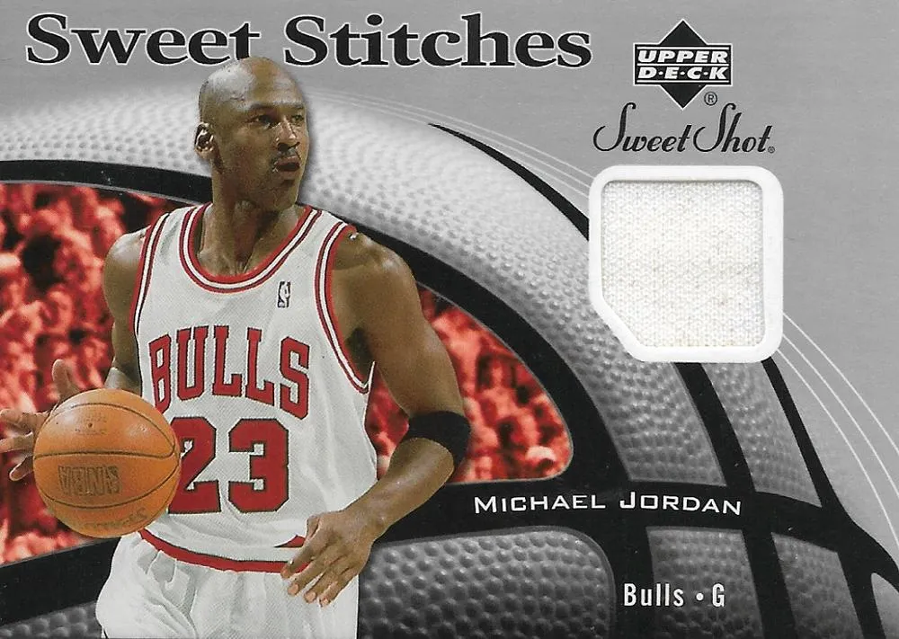 2007-08 Upper Deck Sweet Shot Michael Jordan Signature Shots #SS-MJ card image