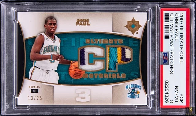 2007-08 Upper Deck Ultimate Collection Chris Paul Ultimate Materials Patches #ULT-CP card image