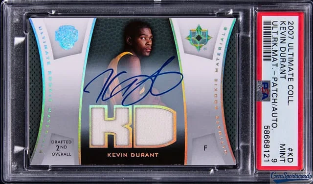 2007-08 Upper Deck Ultimate Collection Kevin Durant Ultimate Materials #ULTR-KD card image
