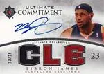 2007-08 Upper Deck Ultimate Collection Lebron James Ultimate Commitment #UC-LJ card image
