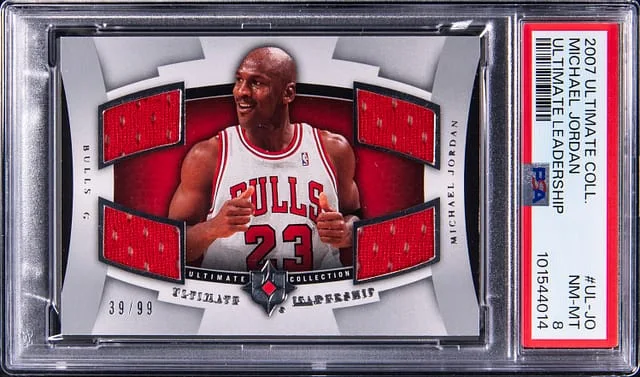 2007-08 Upper Deck Ultimate Collection Michael Jordan Game-Used Ultimate Leadership #UL-JO card image