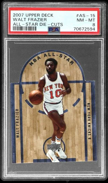 2007-08 Upper Deck Walt Frazier All-Star Die-Cuts #AS-15 card image
