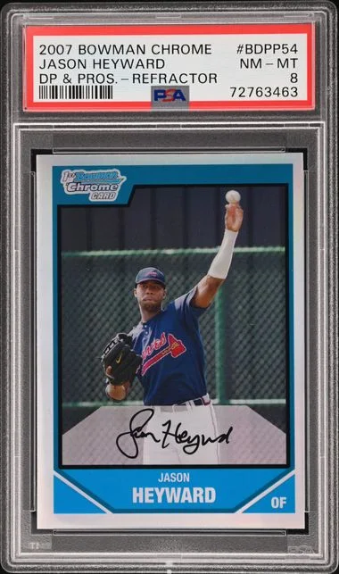 2007 Bowman Chrome Draft Jason Heyward Picks & Prospects #BDPP54 card image