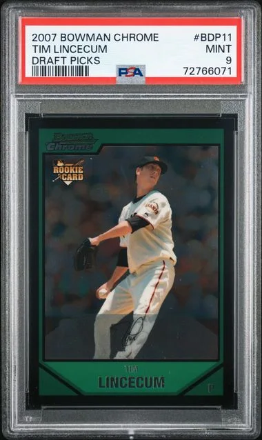 2007 Bowman Chrome Tim Lincecum Picks #BDP11 card image