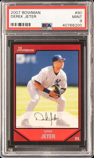 2007 Bowman Derek Jeter #90 card image